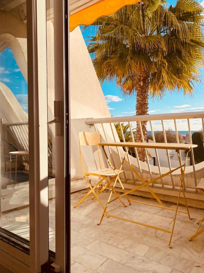 Le Cali, P2 Cabine Dans Une Residence Avec Piscine, Vue Mer Et Parking Prive La Grande Motte Exterior foto