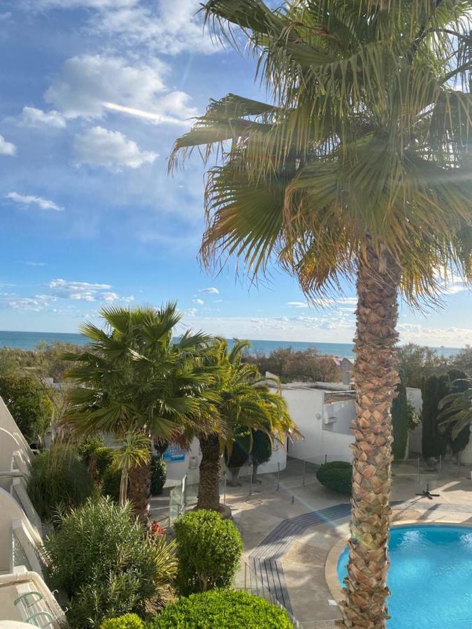 Le Cali, P2 Cabine Dans Une Residence Avec Piscine, Vue Mer Et Parking Prive La Grande Motte Exterior foto