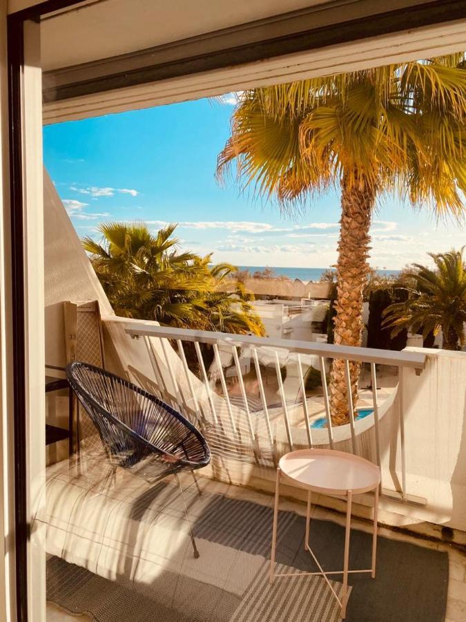 Le Cali, P2 Cabine Dans Une Residence Avec Piscine, Vue Mer Et Parking Prive La Grande Motte Exterior foto
